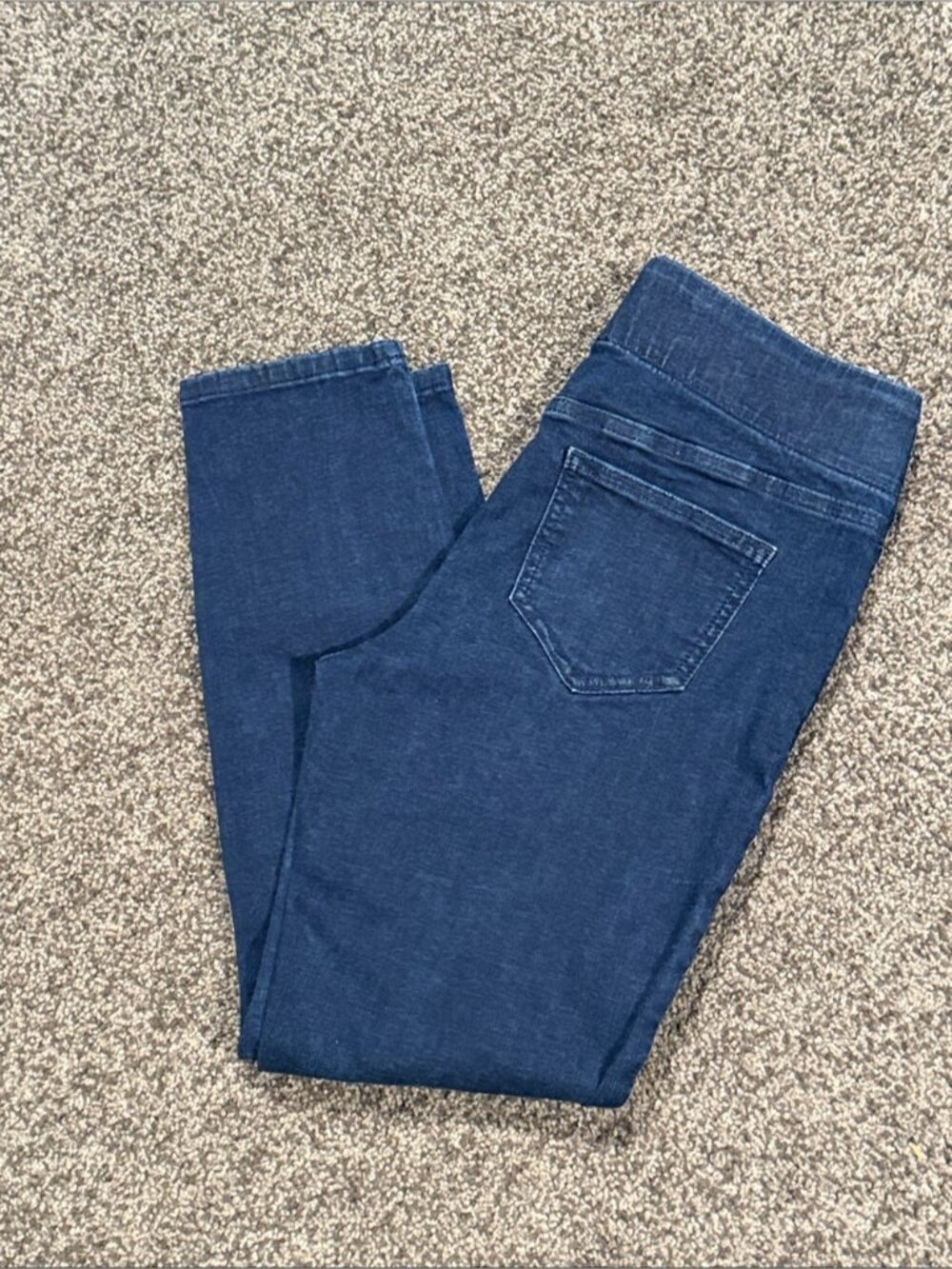 Simply Vera Vera Wang Dark Blue Stretch Denim Jeggings